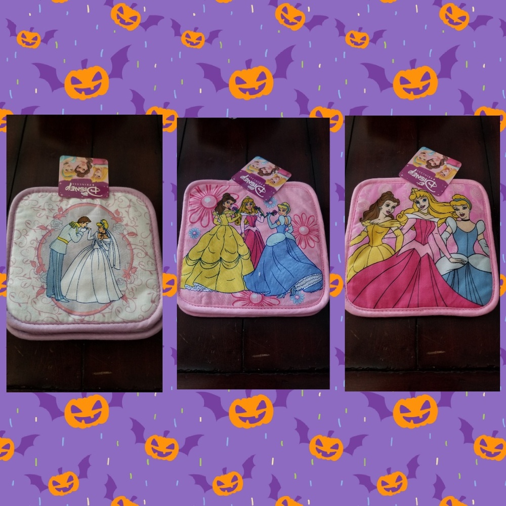 Disney Princess Pot Holder Set Cinderella